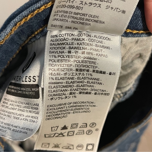 Levi 505 Straight Leg Jeans Size 34x30 - Picture 4 of 5